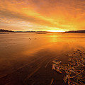 Utah Lake Sunset Photograph by Wesley Aston Utah Lake Sunset Photograph by Wesley Aston