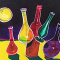 Vases In Space - Still Life 12 by Rollin Kocsis Vases In Space - Still Life 12 by Rollin Kocsis