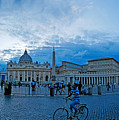 Vatican Piazza Photograph by S Paul Sahm Vatican Piazza Photograph by S Paul Sahm
