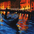 Venice Lights Painting by Vic Ritchey Venice Lights Painting by Vic Ritchey