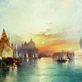 Venice, 1897 Painting by Thomas Moran Venice, 1897 Painting by Thomas Moran