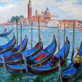 Venice view of San Giorgio Maggiore Painting by Ylli Haruni Venice view of San Giorgio Maggiore Painting by Ylli Haruni