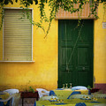 Ventotene Cafe Photograph by Doug Sturgess Ventotene Cafe Photograph by Doug Sturgess