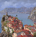 Vernazza-Cinque Terre Painting by Guido Borelli Vernazza-Cinque Terre Painting by Guido Borelli