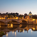 View Of Rome Photograph by Rob Davies View Of Rome Photograph by Rob Davies