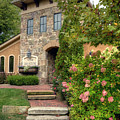 Villa Trentino with Hydrangea Photograph by Ann Bridges Villa Trentino with Hydrangea Photograph by Ann Bridges
