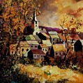 Village In Fall by Pol Ledent Village In Fall by Pol Ledent