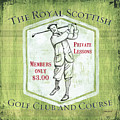 Vintage Golf Green 1 by Debbie DeWitt Vintage Golf Green 1 by Debbie DeWitt