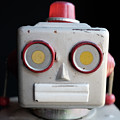 Vintage Robot Square by Edward Fielding Vintage Robot Square by Edward Fielding