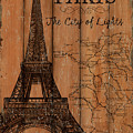 Vintage Travel Paris Painting by Debbie DeWitt Vintage Travel Paris Painting by Debbie DeWitt