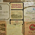 Vintage Wine Labels 10 by Linda Brody Vintage Wine Labels 10 by Linda Brody