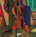 Violin And Guitar by Juan Gris Violin And Guitar by Juan Gris