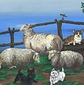Visit To The Farm by Margaryta Yermolayeva