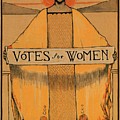 Votes for Women - Vintage Propaganda Poster Mixed Media by Studio Grafiikka Votes for Women - Vintage Propaganda Poster Mixed Media by Studio Grafiikka