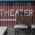 Corrugated Metal Theater Sign Photograph by Jason Fink Corrugated Metal Theater Sign Photograph by Jason Fink