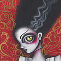 Waiting for Frankenstein Painting by Abril Andrade Waiting for Frankenstein Painting by Abril Andrade