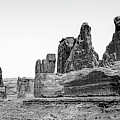 Wall Street, Black and White Photograph by Adam Morsa Wall Street, Black and White Photograph by Adam Morsa