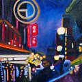 Wandering at Dusk Painting by Patricia Arroyo Wandering at Dusk Painting by Patricia Arroyo