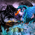 Warming of the Dragon Eggs Digital Art by Artful Oasis Warming of the Dragon Eggs Digital Art by Artful Oasis