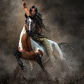 Warrior Digital Art by Daniel Eskridge Warrior Digital Art by Daniel Eskridge