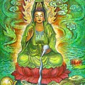 Water Dragon Kuan Yin by Sue Halstenberg Water Dragon Kuan Yin by Sue Halstenberg