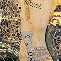 Water Serpents I Painting by Gustav klimt Water Serpents I Painting by Gustav klimt