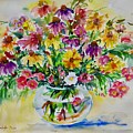 Watercolor Series No. 255 Painting by Ingrid Dohm Watercolor Series No. 255 Painting by Ingrid Dohm