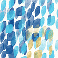 Waterfall- Abstract Art by Linda Woods Painting by Linda Woods Waterfall- Abstract Art by Linda Woods Painting by Linda Woods