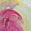 Waterfall In Pink Painting by Sarahleah Hankes Waterfall In Pink Painting by Sarahleah Hankes