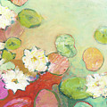 Waterlillies At Dusk No 2 by Jennifer Lommers Waterlillies At Dusk No 2 by Jennifer Lommers