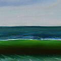 Wave Painting by Mary Scott