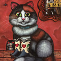 Western Boots Cat Painting by Victoria De Almeida