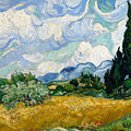 Wheat Field With Cypresses by Vincent van Gogh Wheat Field With Cypresses by Vincent van Gogh