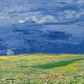Wheatfields under Thunderclouds Painting by Vincent Van Gogh