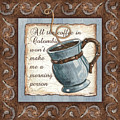 Whimsical Coffee 1 by Debbie DeWitt Whimsical Coffee 1 by Debbie DeWitt