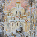White Cathedral under Snow Painting by Ilya Kondrashova White Cathedral under Snow Painting by Ilya Kondrashova