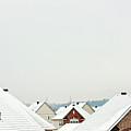 White Rooftops in Canada Photograph by Tatiana Travelways