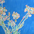 Wild Flowers on Blue by Vitali Komarov Wild Flowers on Blue by Vitali Komarov