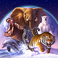Wild World Painting by Jerry LoFaro Wild World Painting by Jerry LoFaro