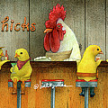 Will Bullas phone cover / tipsy chicks Painting by Will Bullas