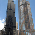 Willis Tower aka Sears Tower and 311 South Wacker Drive by Adam Romanowicz Willis Tower aka Sears Tower and 311 South Wacker Drive by Adam Romanowicz
