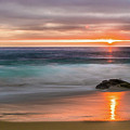 Windansea Beach at Sunset Photograph by David Levin
