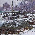 Winter At Goat Island by Ylli Haruni Winter At Goat Island by Ylli Haruni