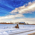 Winter Barn 3 - Paint by Steve Harrington Winter Barn 3 - Paint by Steve Harrington