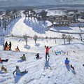 Winter Fun Painting by Andrew Macara Winter Fun Painting by Andrew Macara