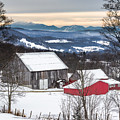 Winter on the Farm on the Hill Photograph by Tim Kirchoff Winter on the Farm on the Hill Photograph by Tim Kirchoff