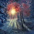 Winter sunset by Natalja Picugina Winter sunset by Natalja Picugina
