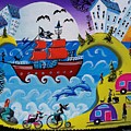 Witches By The Sea Painting by Debbie Criswell Witches By The Sea Painting by Debbie Criswell