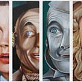 Wizard of Oz Set One Painting by Vic Ritchey Wizard of Oz Set One Painting by Vic Ritchey