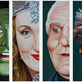 Wizard of Oz Set Two Painting by Vic Ritchey Wizard of Oz Set Two Painting by Vic Ritchey